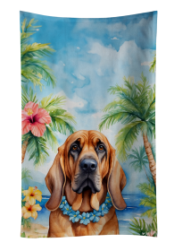 Bloodhound Luau Kitchen Towel