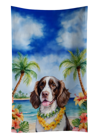 English Springer Spaniel Luau Kitchen Towel