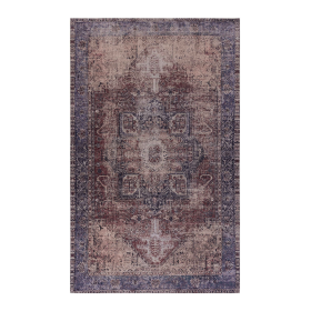 Area Rugs 9x12 Living Room, Washable Rug, Low-Pile, Non-Slip, Non-Shedding, Foldable, Kid & Pet Friendly - Area Rugs for living room, bedroom, kitchen