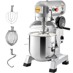 VEVOR Commercial Food Mixer, 30Qt Commercial Mixer with Timing Function