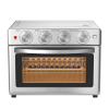 6 Slice 26QT/26L Air Fryer Fry Oil-Free, Extra Large Toaster Oven Combo, Air Fryer Oven, Roast, Bake, Broil,Convection Countertop Oven