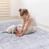 8x10 Area Rug, Washable Rug, Low-Pile, Non-Slip, Non-Shedding, Foldable, Kid & Pet Friendly - Area Rugs for living room, bedroom, kitchen