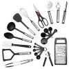 23Pcs Kitchen Utensil Set Stainless Steel Nylon Heat Resistant Cooking Utensil Tool Kit