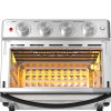 6 Slice 26QT/26L Air Fryer Fry Oil-Free, Extra Large Toaster Oven Combo, Air Fryer Oven, Roast, Bake, Broil,Convection Countertop Oven