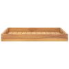 Serving Tray 23.6"x23.6" Solid Wood Teak