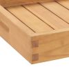 Serving Tray 23.6"x13.8" Solid Wood Teak